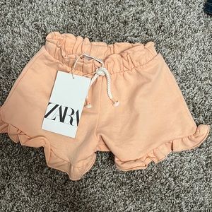 Baby girl Zara shorts NWT
